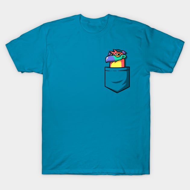 Smug Toucan Pocket T-Shirt by Touchan